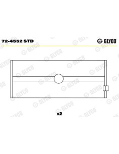 Cuzineti Palier STD 72-4552 STD