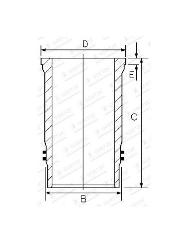 Camasa Motor 108 mm 15-480450-00