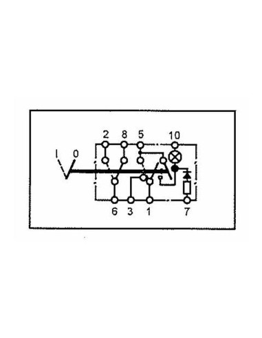 Buton On/Off, 2 Pozitii E4NN13A350AA