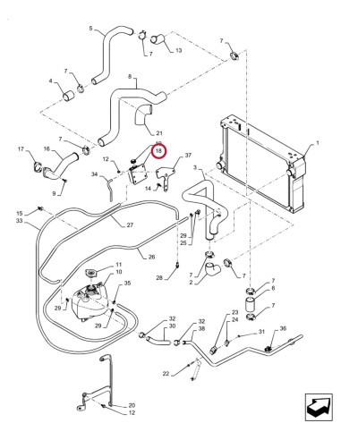 L127093, 87773154, A127093, Case IH, New Holland