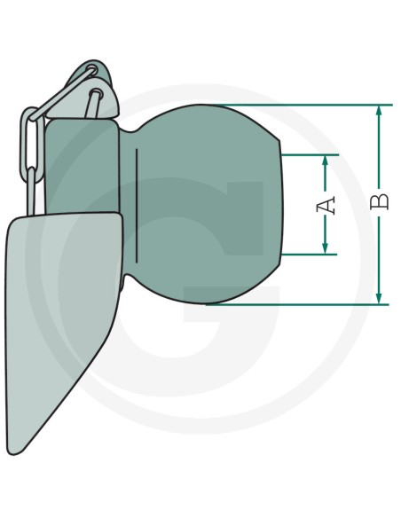 Bila Tirant cu Guler 28x64 mm Cat 2-3 20011121