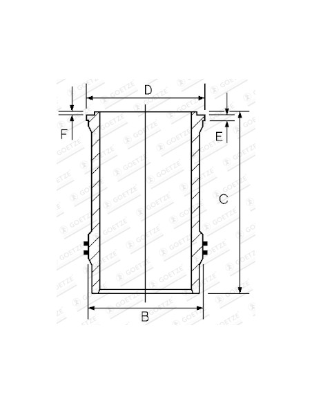 Camasa Motor 100 mm E1ADDN6055E