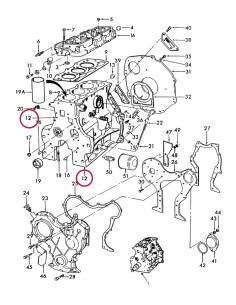 E6NN6010DA, 3956285, 83956285, 83956286, E6NN6010CA, D5NN6015, 8780009, 84142246, Ford 2