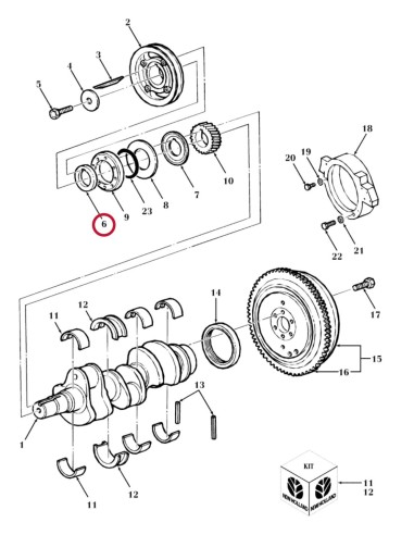 81811427, 1811427, 500225, 83995427, C5NE6B306A, E6HZ6B306A, Ford New Holland