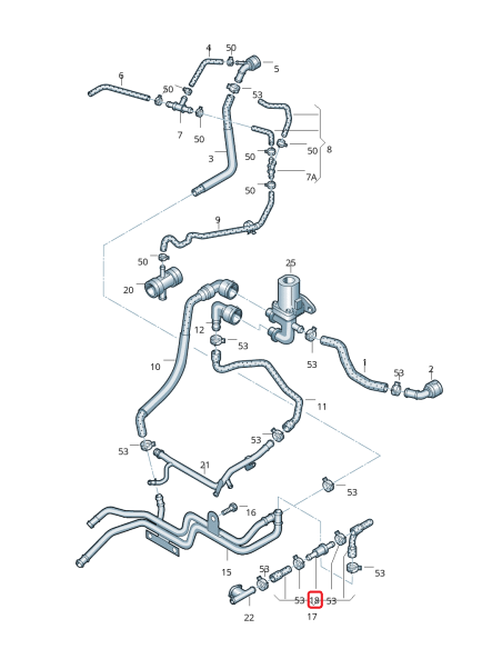 1J0122351, 1J0 122 351, VAG VW-AUDI