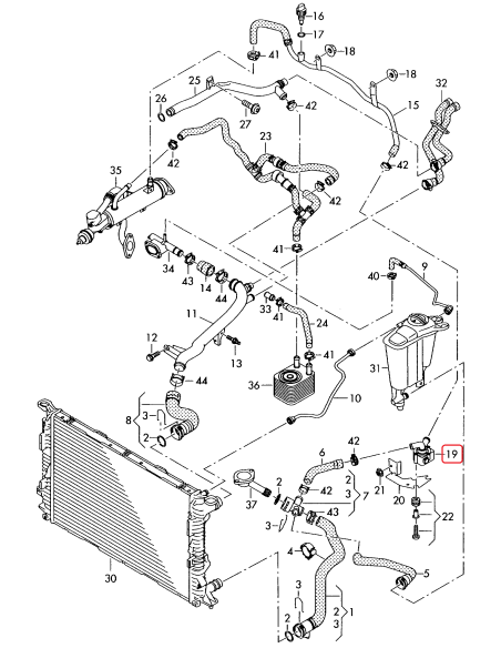 Pompa Apa Auxiliara Electrica VW-AUDI SEAT 03L965561, 03L 965 561