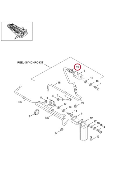 Sensor RPM 84056993, 84000468, 84036825