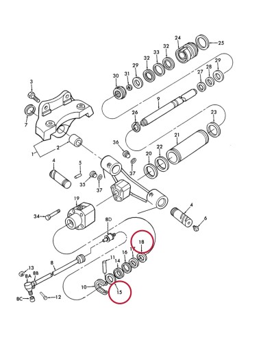 83932603, 83927633, 83927634, E1NN3A752AA, E1NN3A752BA, E2NN3A752AA, Ford New Holland