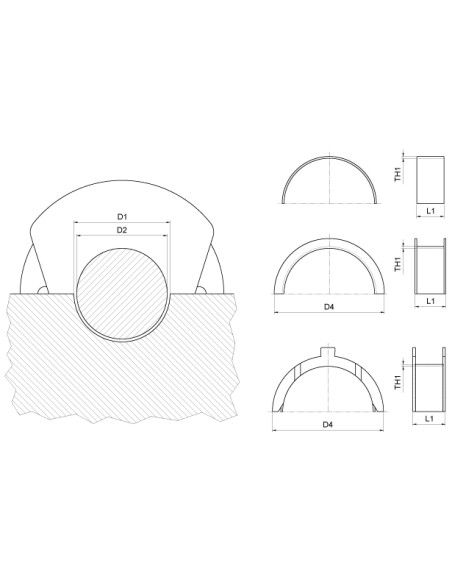 Main Bearings SET STD Fiat 1909893, 4020, 4021, 674036A