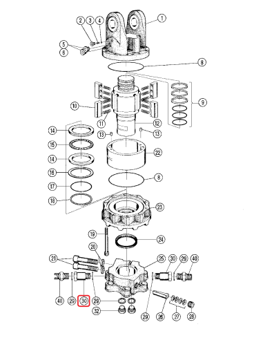 Fitting John Deere F044886