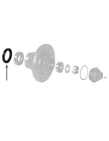 Seal 58x80x13/15 mm 2.1529.007.0/10, 21529007010