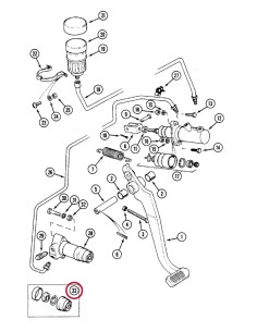 K261633, Case IH David Brown 1294, 1394, 1494, 1594, 1694, 2