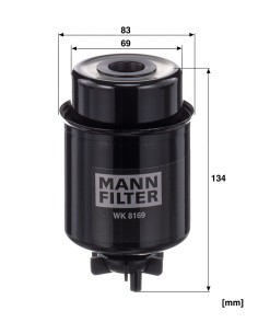 Filtru Combustibil WK8169, 84477351 2