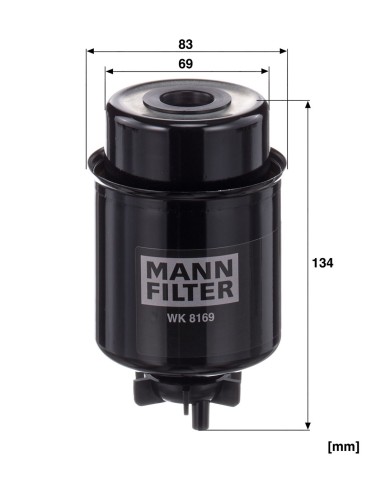 Filtru Combustibil WK8169, 84477351