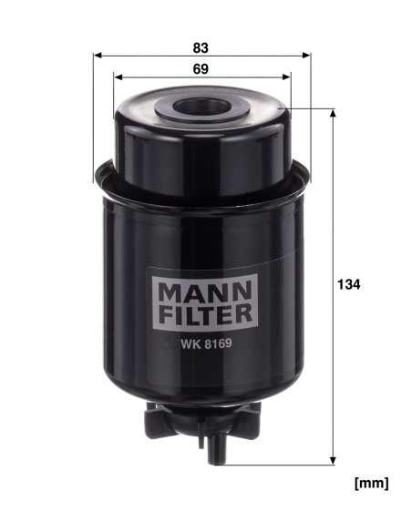 Filtru Combustibil WK8169, 84477351