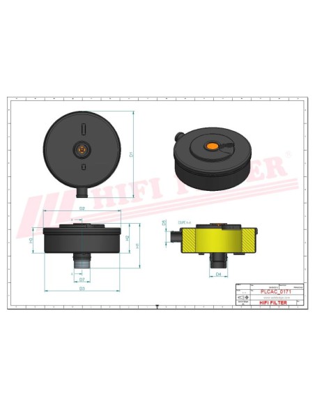 Baterie Filtre Aer New Holland 87304662
