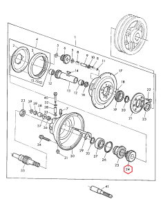 Pinion Z-40 H170781 2
