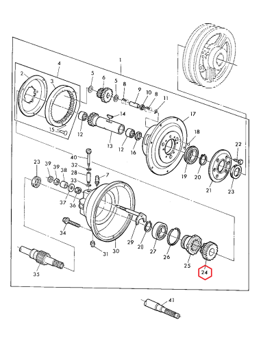 Pinion Z-40 H170781