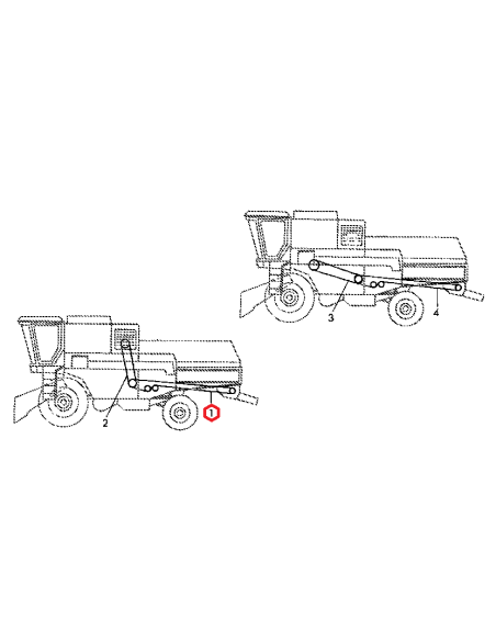 Belt, Chopper 2HBx6900 mm John Deere Z51202, 0223556, Z59930,