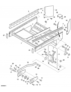 Bucsa Casa Sitelor 14x48x60 mm  John Deere AH125200 2