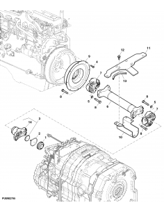 Cross And Bearing Assembly, Drive Shaft John Deere RE52347 2