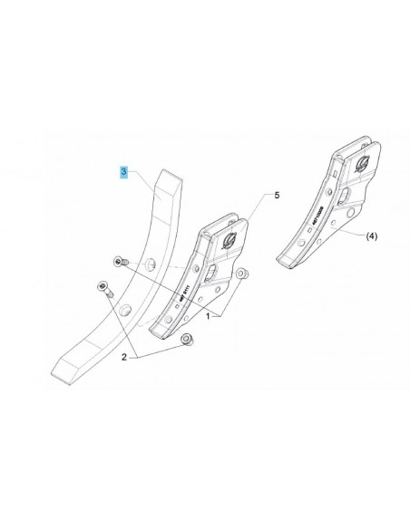 Varf Brazdar K6 60x25x590