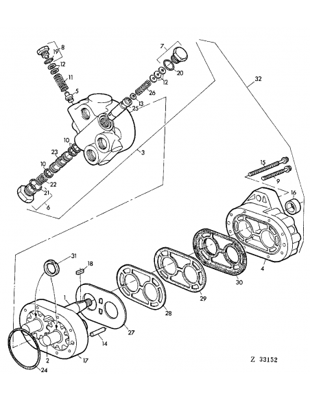 Hydraulic Pump John Deere AZ19692, AZ53802, AZ49541, AZ17502, AH62124, 1598626790 Hydraulic Pump John Deere AZ19692, AZ53802, AZ49541, AZ17502, AH62124, 1598626790