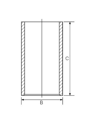Camasa Motor Semifinisata Ø 104 mm 4770623, 04770623, 2995550, 4806170, 4811859