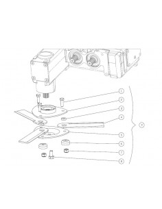 Cutit Tocator 240.5x60x6 mm Capello 03.2021.01, 03202101 2