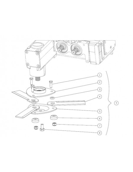 Cutit Tocator 240.5x60x6 mm Capello 03.2021.01, 03202101