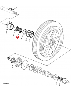 Piulita John Deere Z57707 2