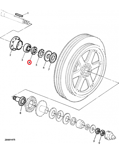 Piulita John Deere Z57707