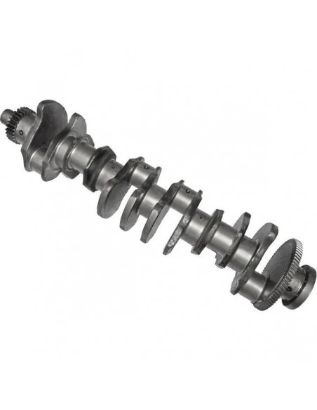 Crankshaft 6 Cyl. 8.1L Helical Gear John Deere RE55522, RE535300 Crankshaft 6 Cyl. 8.1L Helical Gear John Deere RE55522, RE535300