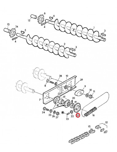 Chain Sprocket John Deere Z10955