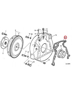 Garnitura Volanta John Deere R49516, R70483, R70483, R97351, T23596, 6005012785 2