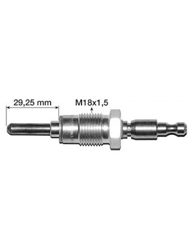 Bujie 24V-M18X1.5-L100 mm Fiat 975331, 4122453