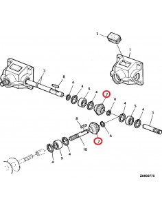 Pinion John Deere Z12133