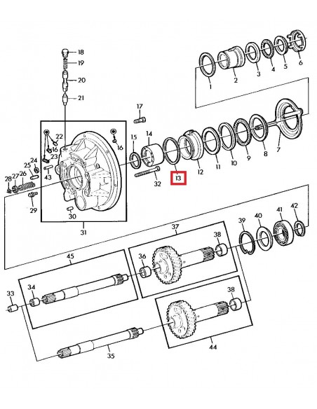 R67067, R58587, John Deere