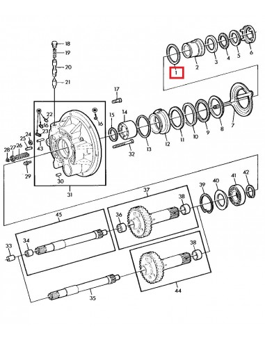 R65551, R58588, John Deere