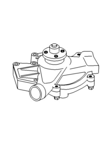 Water Pump John Deere AR63573, R54955, RE17528, TY6741, SE500918, R54955, 6466A
