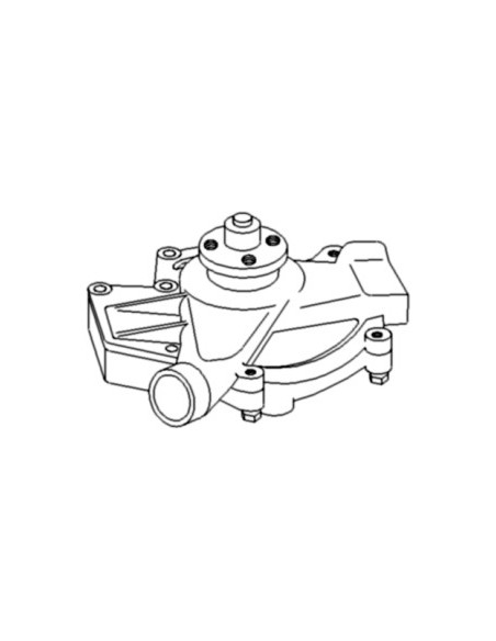 Water Pump John Deere AR63573, R54955, RE17528, TY6741, SE500918, R54955, 6466A
