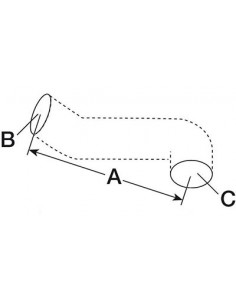Radiator Hose Ø 58X415 mm John Deere L111275 2