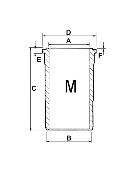 Camasa Motor 106.50 mm, John Deere R116383, R116397, R515037, R80500, RE500024, 26/35-150 Camasa Motor 106.50 mm, John Deere R116383, R116397, R515037, R80500, RE500024, 26/35-150
