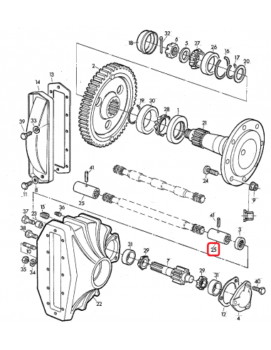 Z31218, Splined Coupling, Final, Drive, 31x50x100, Z-21