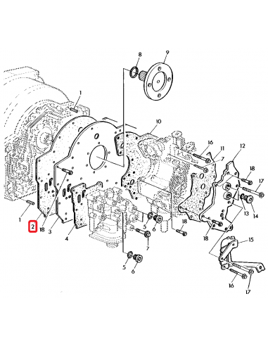 Garnitura Transmisie John Deere L110733