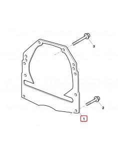Gasket, Clutch Housing John Deere L76670