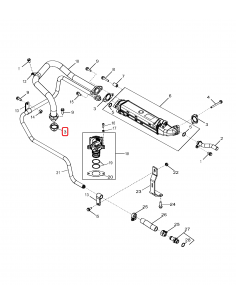 Gasket EGR John Deere R519487 2