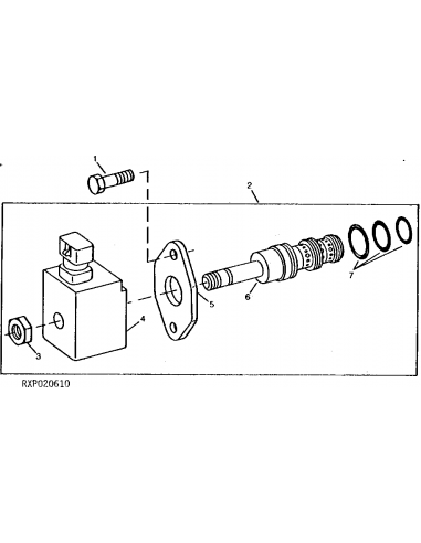 Solenoid Valve John Deere RE159087, RE190712, RE211158, RE54872, Waterman 712723 12VDC