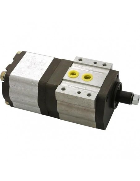 Tandem Hydraulic Pump 19+11 Cm3 Massey Ferguson 3616060M1, 3382280M1, Renault 6005019352, 0510665389, R918C01963, AZPFF-10-019/0