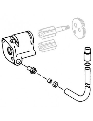 Engine Oil Pump John Deere AR79463, AR79464, AR79465, RE51497, RE50363